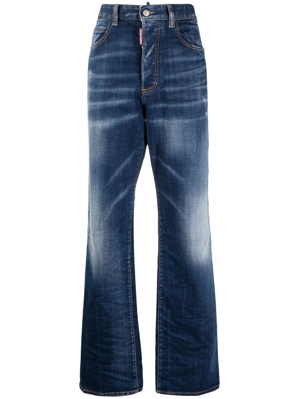 Dsquared2 loose-fit straight leg jeans - Blue von Dsquared2