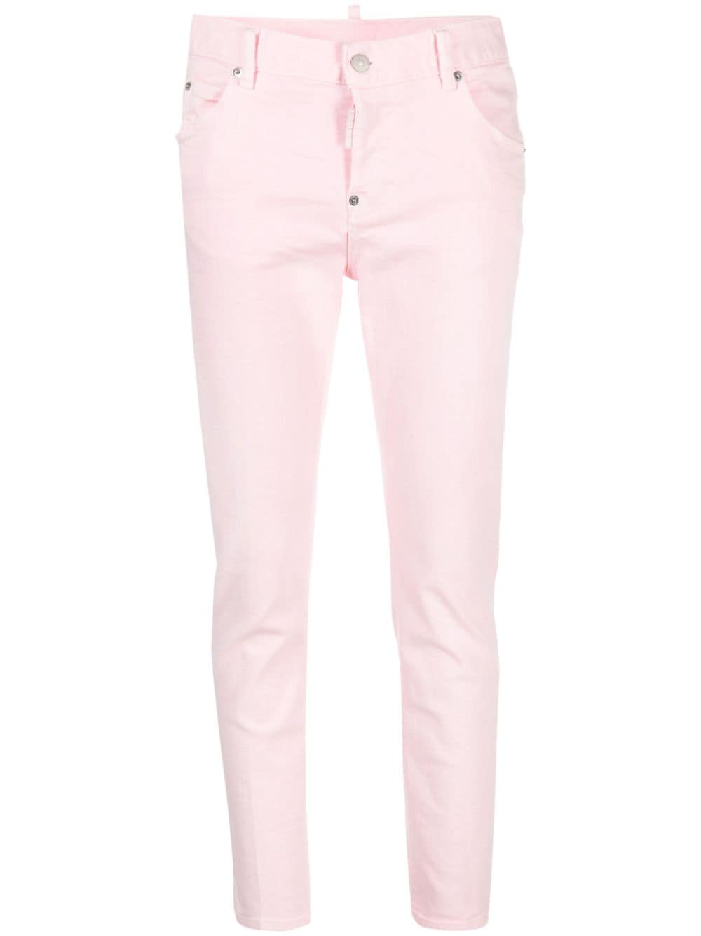 Dsquared2 low-rise tapered jeans - Pink von Dsquared2