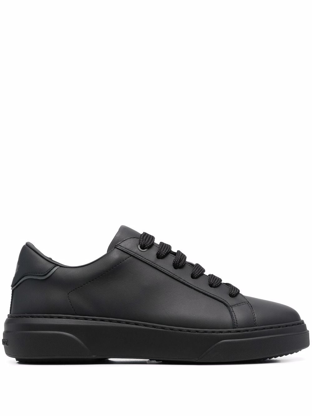 Dsquared2 low-top leather sneakers - Black von Dsquared2