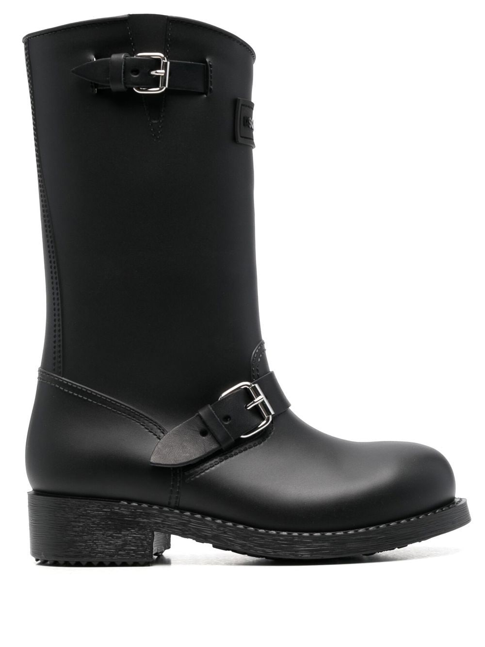 Dsquared2 mid-calf rain boots - Black von Dsquared2
