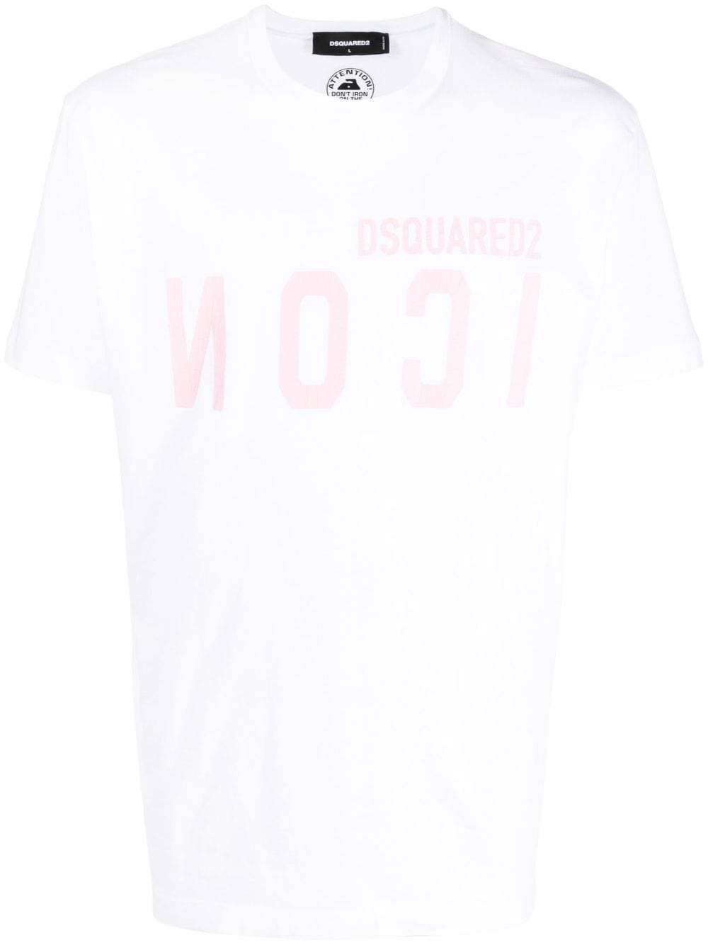 Dsquared2 mirrored-logo T-shirt - White von Dsquared2