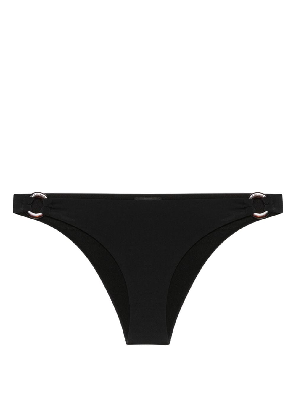 Dsquared2 ring-detail bikini bottoms - Black von Dsquared2