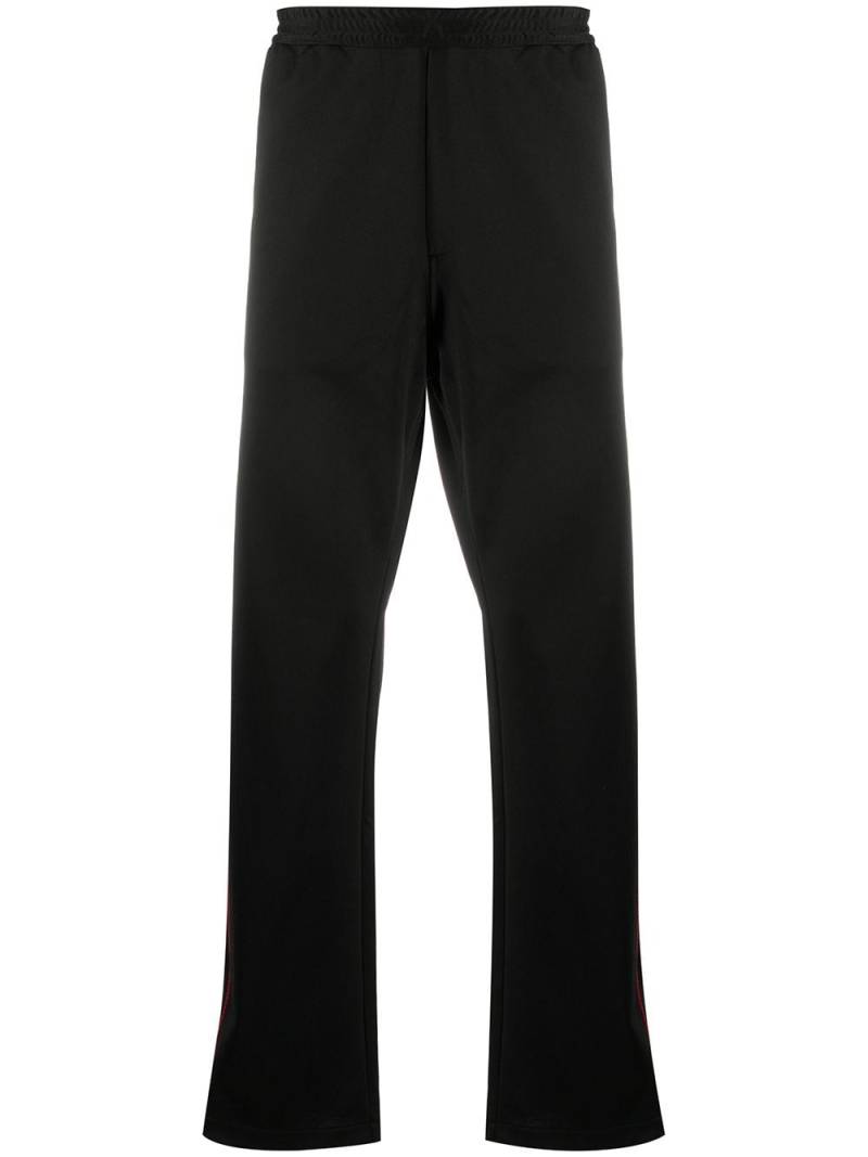 Dsquared2 side logo detail straight-leg track pants - Black von Dsquared2