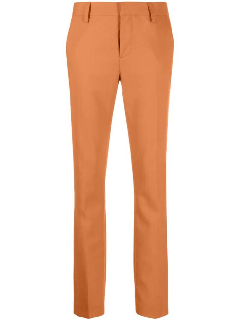 Dsquared2 slim-cut tailored trousers - Orange von Dsquared2