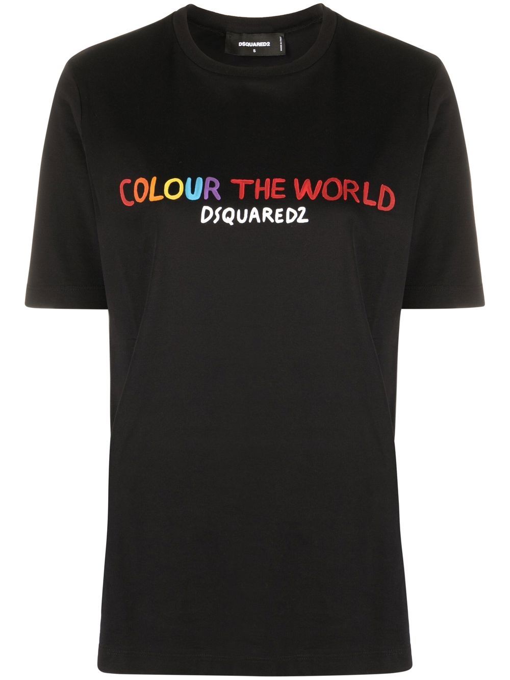 Dsquared2 slogan-print T-shirt - Black von Dsquared2