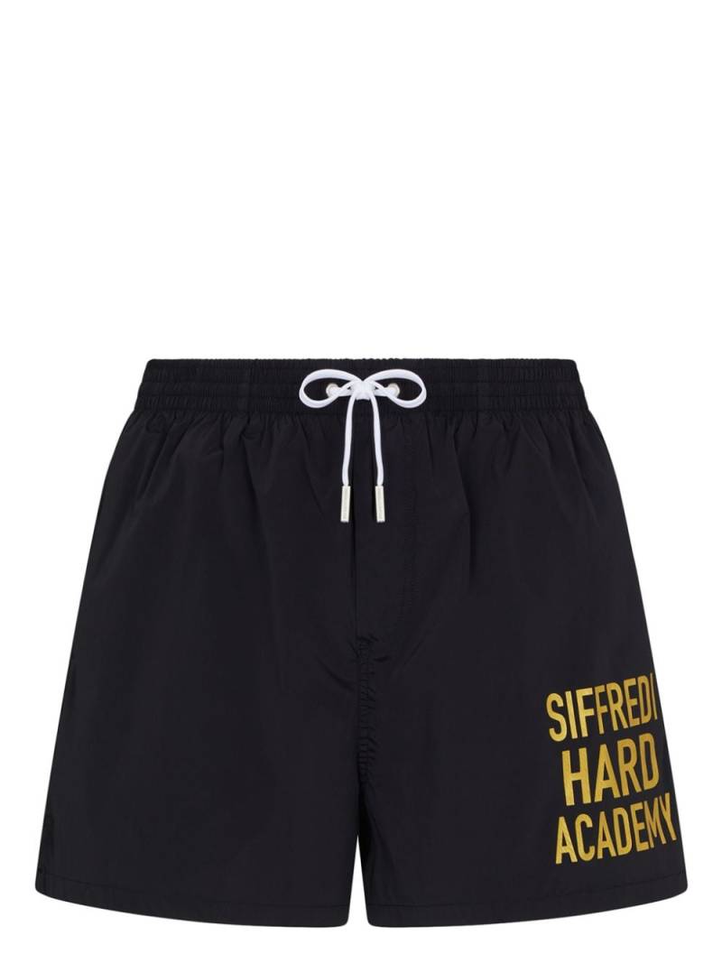 Dsquared2 slogan-print swim shorts - Black von Dsquared2