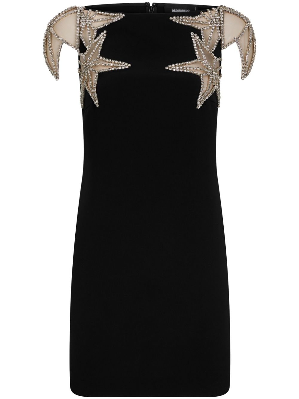 Dsquared2 star-embellished strapless minidress - Black von Dsquared2