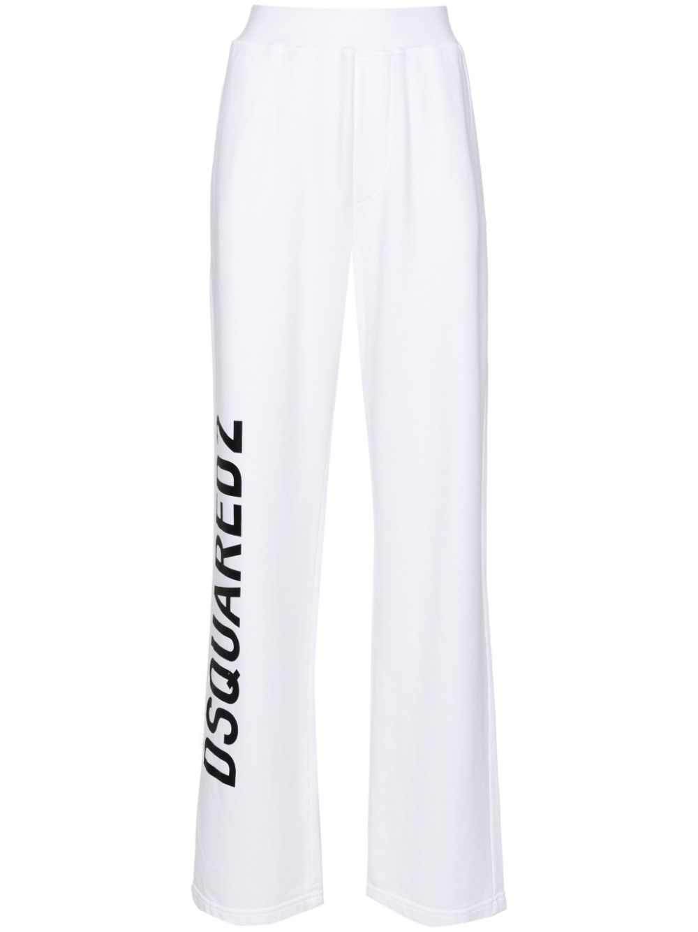 Dsquared2 straight-leg cotton track pants - White von Dsquared2