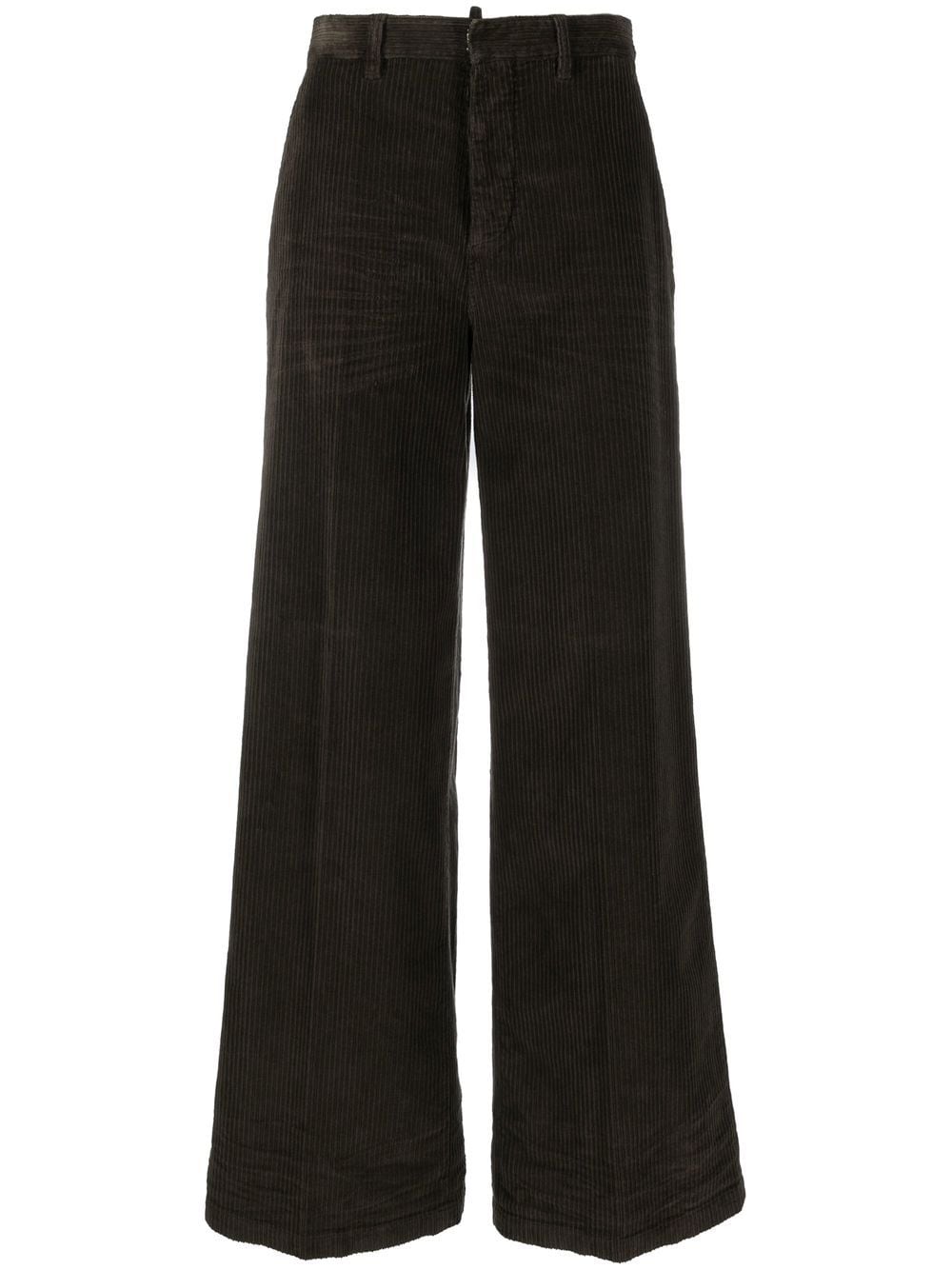 Dsquared2 wide-leg corduroy trousers - Brown von Dsquared2