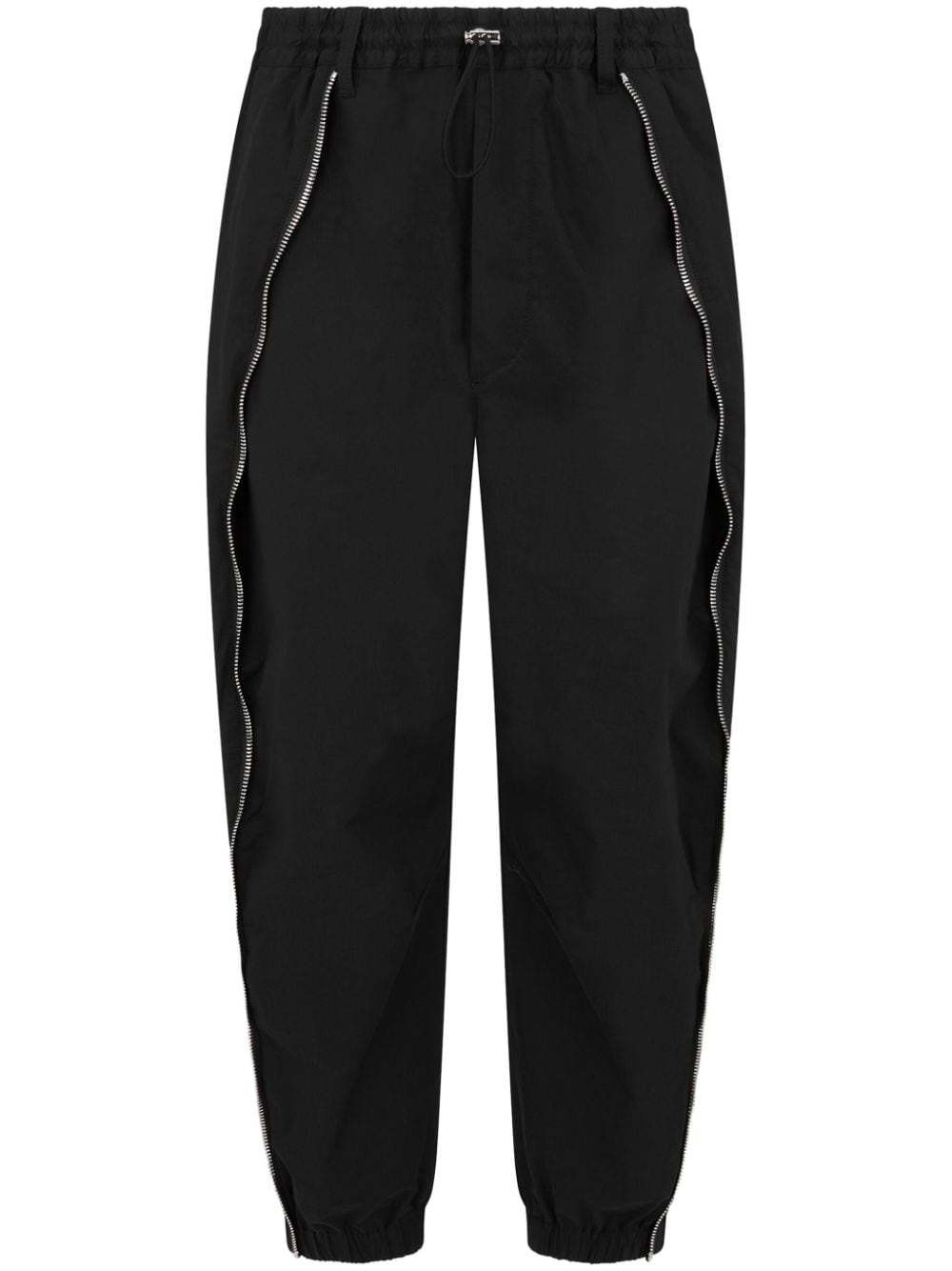 Dsquared2 zip-detail track pants - Black von Dsquared2