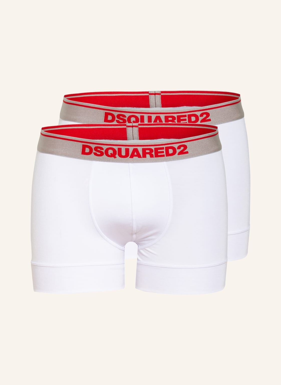 dsquared2 2er-Pack Boxershorts weiss dsquared2 2er-Pack Boxershorts weiss von Dsquared2