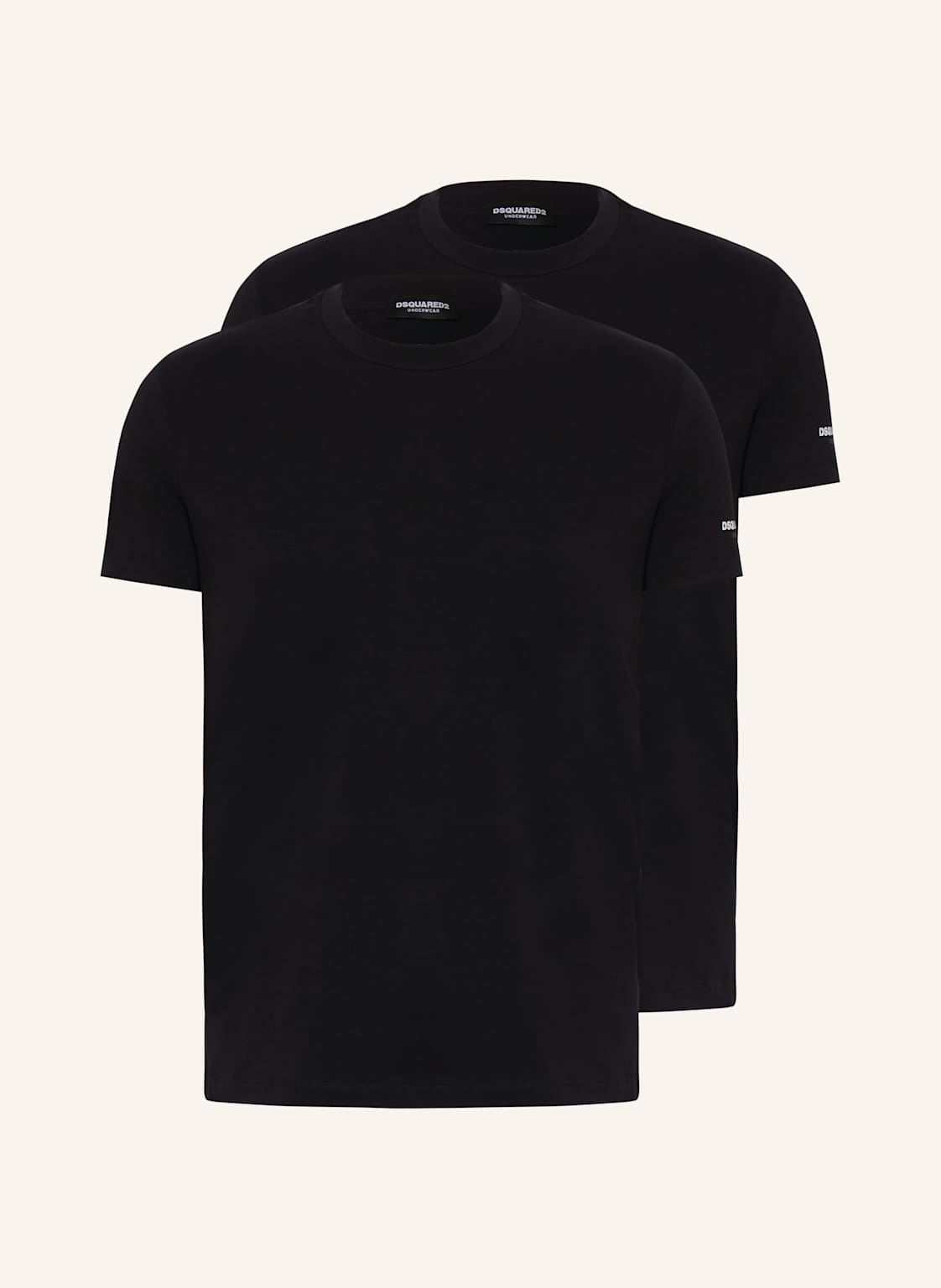 dsquared2 2er-Pack T-Shirts schwarz von Dsquared2