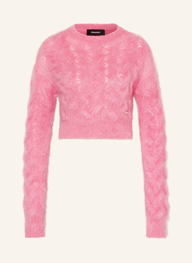 dsquared2 Cropped-Pullover rosa von Dsquared2