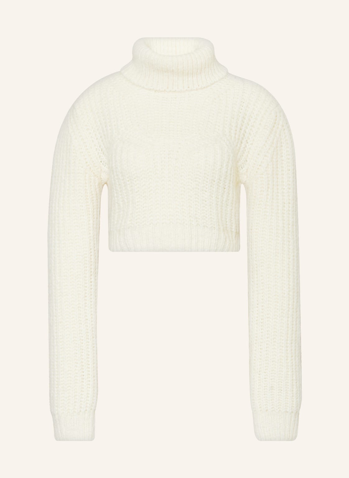 dsquared2 Cropped-Rollkragenpullover weiss von Dsquared2