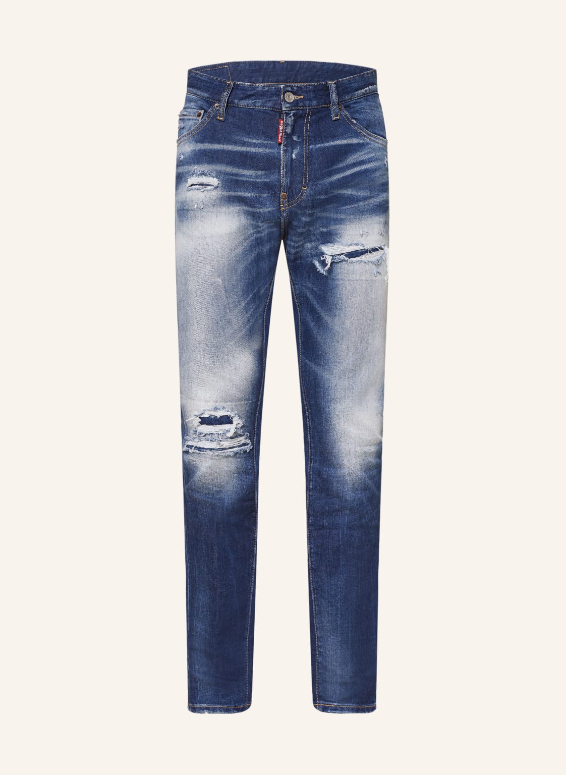 dsquared2 Destroyed Jeans Cool Guy Extra Slim Fit blau von Dsquared2