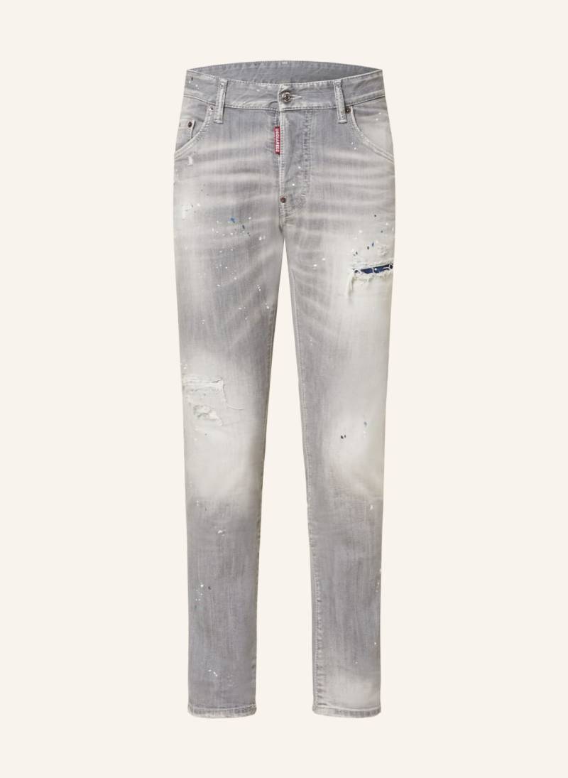 dsquared2 Destroyed Jeans Skater Extra Slim Fit grau von Dsquared2