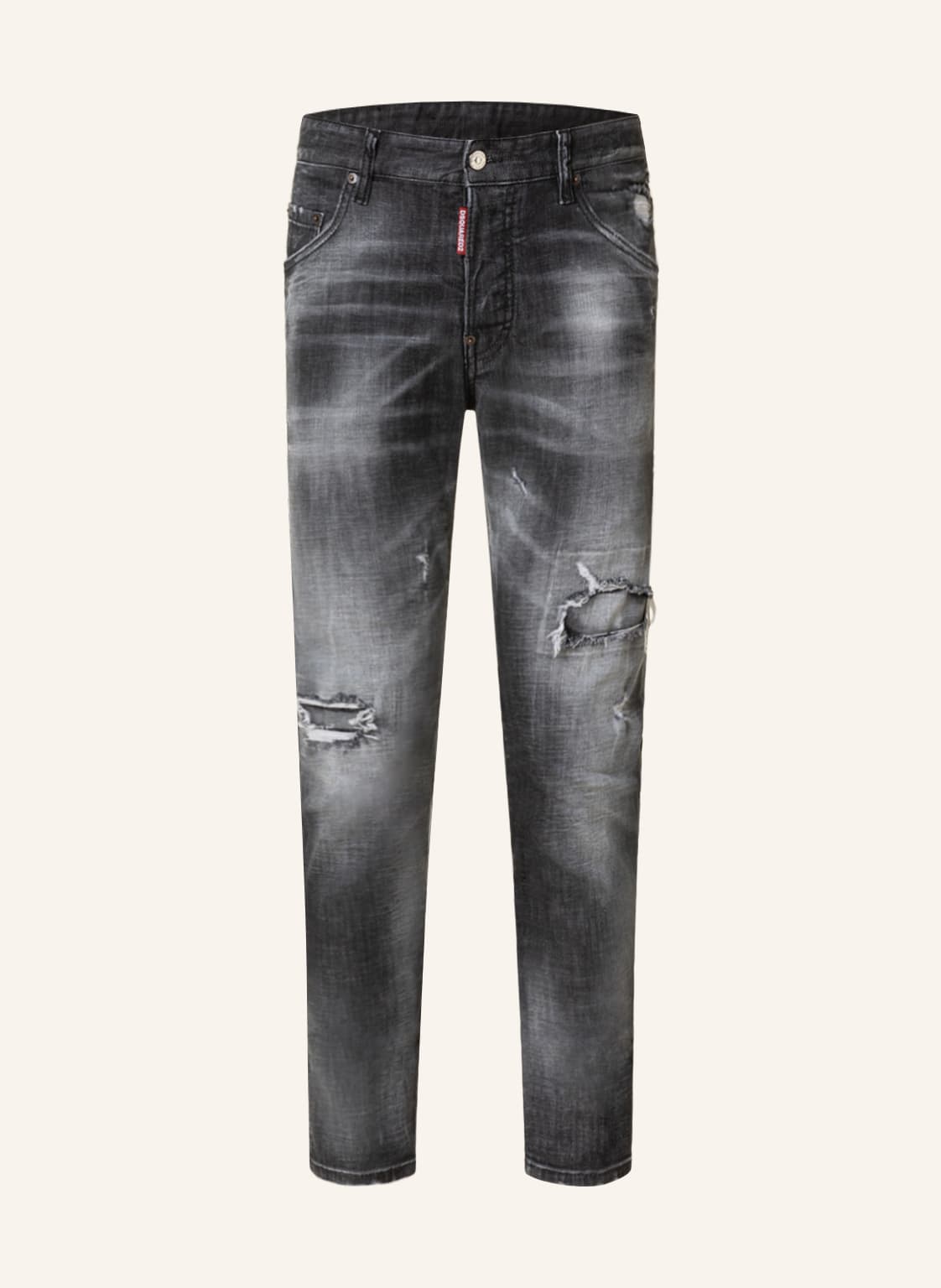 dsquared2 Destroyed Jeans Skater Extra Slim Fit schwarz dsquared2 Destroyed Jeans Skater Extra Slim Fit schwarz von Dsquared2