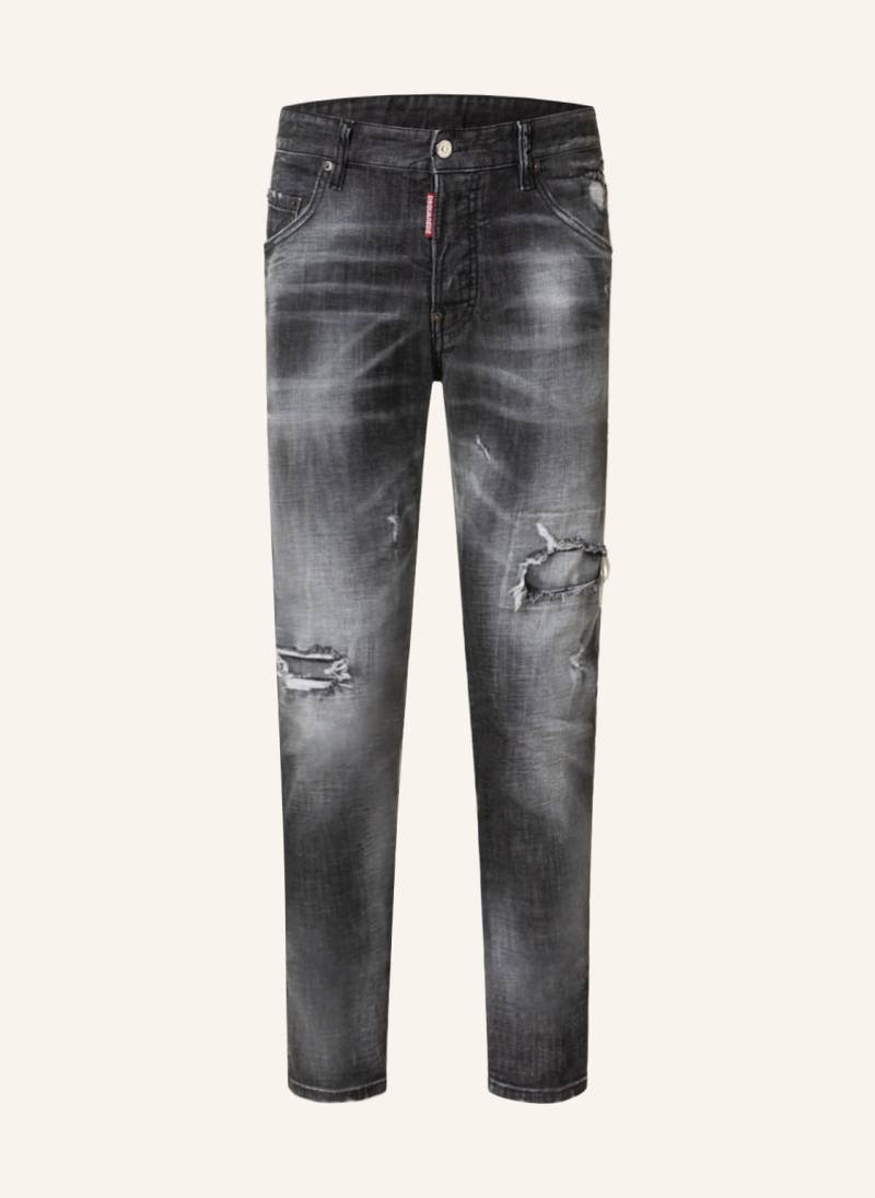 dsquared2 Destroyed Jeans Skater Extra Slim Fit schwarz von Dsquared2