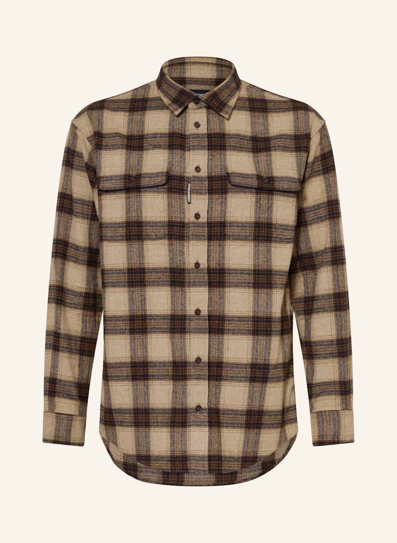 dsquared2 Hemd Comfort Fit beige von Dsquared2