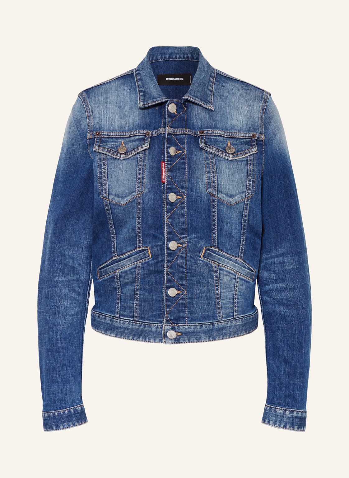 dsquared2 Jeansjacke blau dsquared2 Jeansjacke blau von Dsquared2