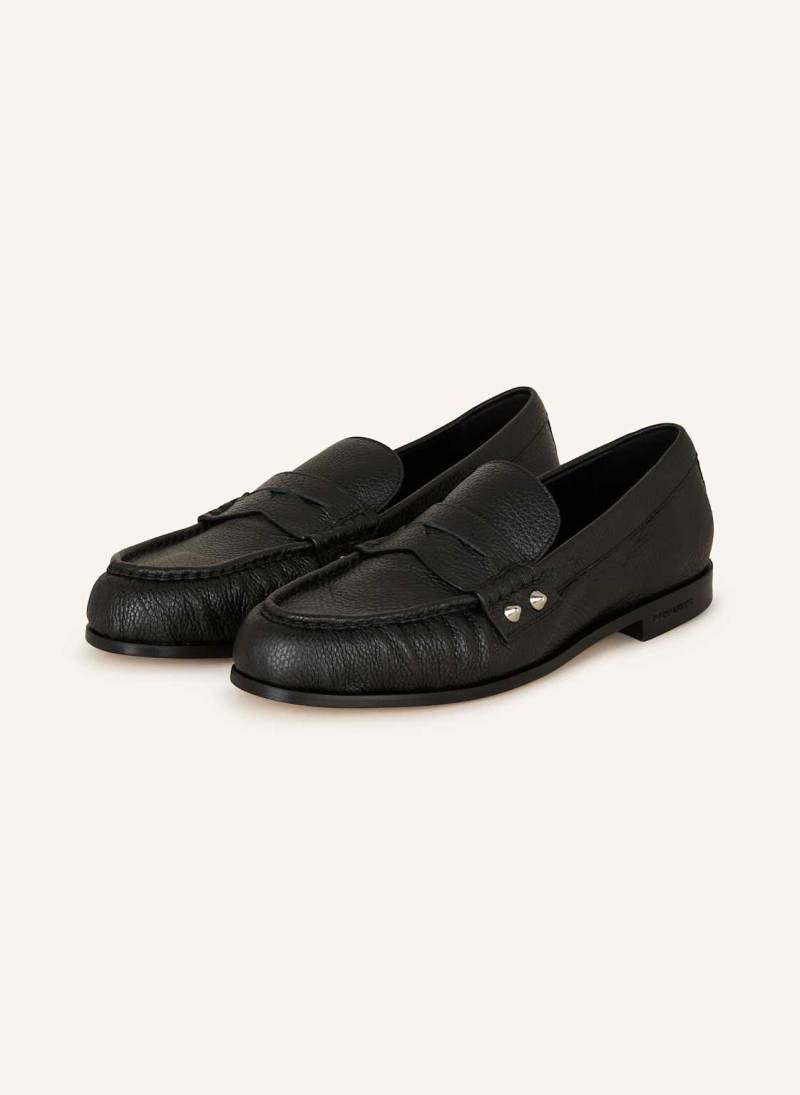 dsquared2 Loafers Vitello Bottalato+Borchie schwarz von Dsquared2