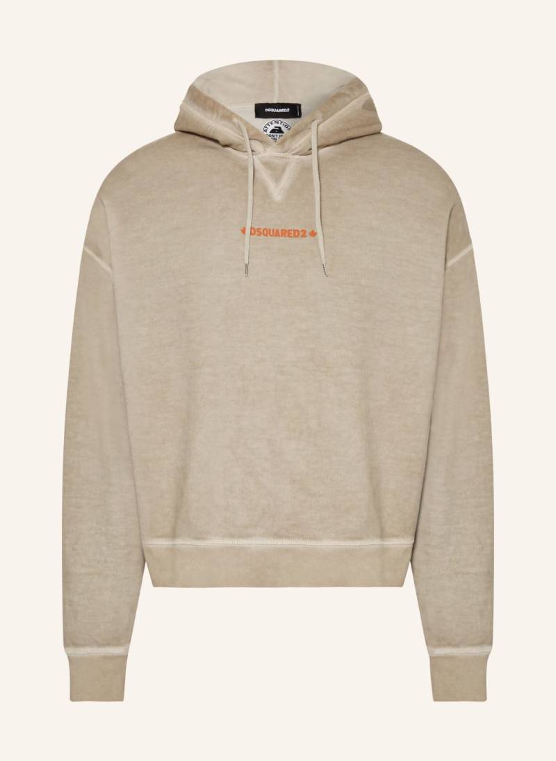 dsquared2 Oversized-Hoodie beige von Dsquared2