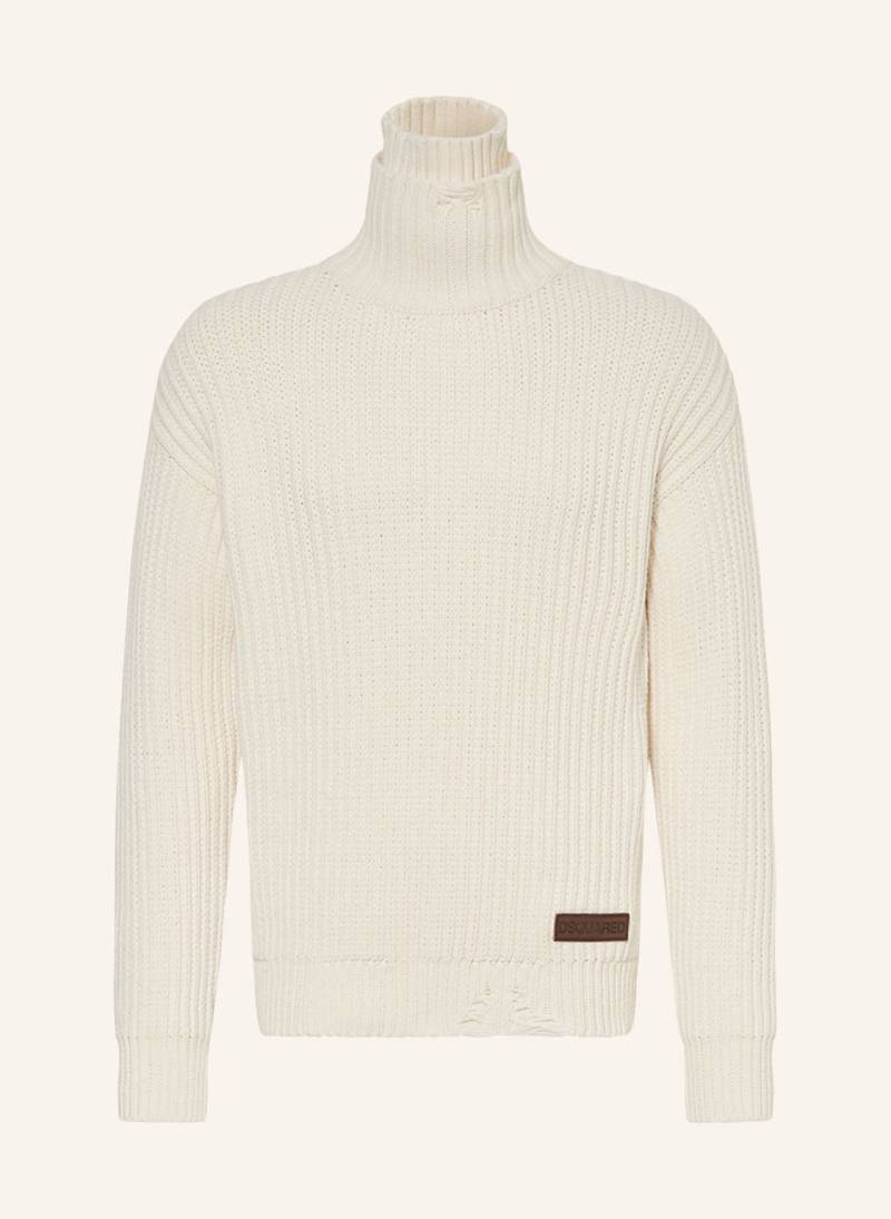 dsquared2 Rollkragenpullover weiss von Dsquared2