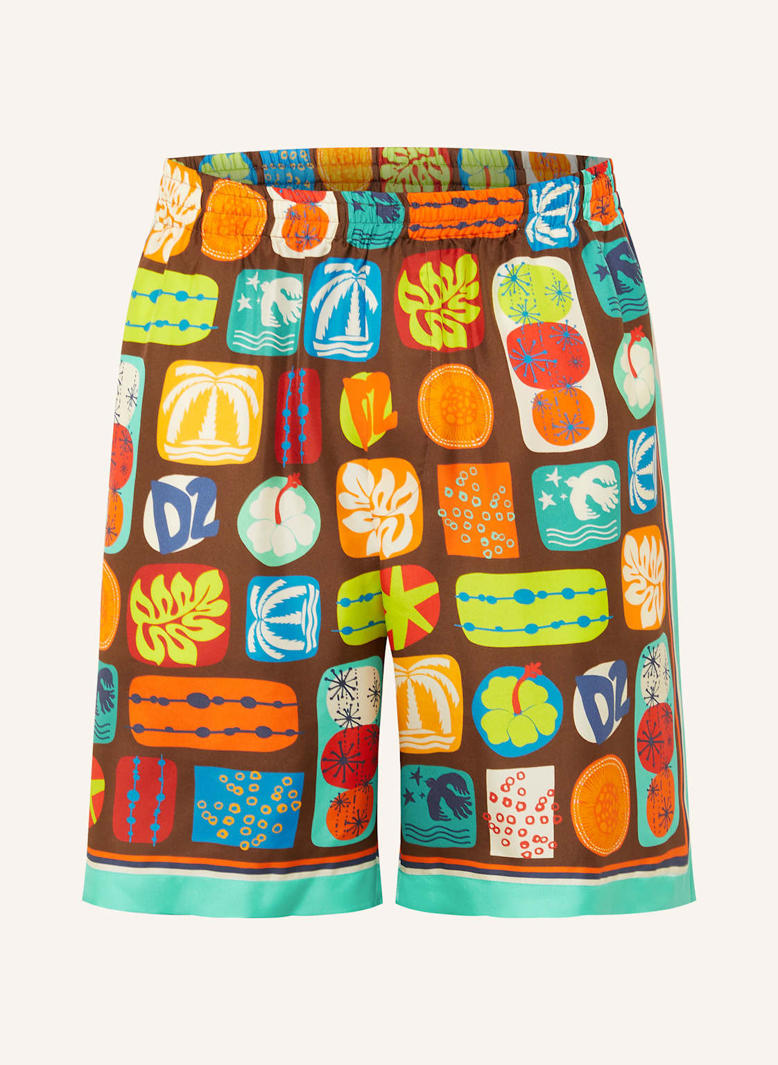 dsquared2 Seidenshorts orange von Dsquared2
