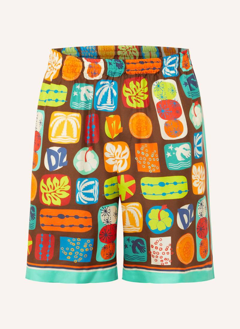 dsquared2 Seidenshorts orange von Dsquared2