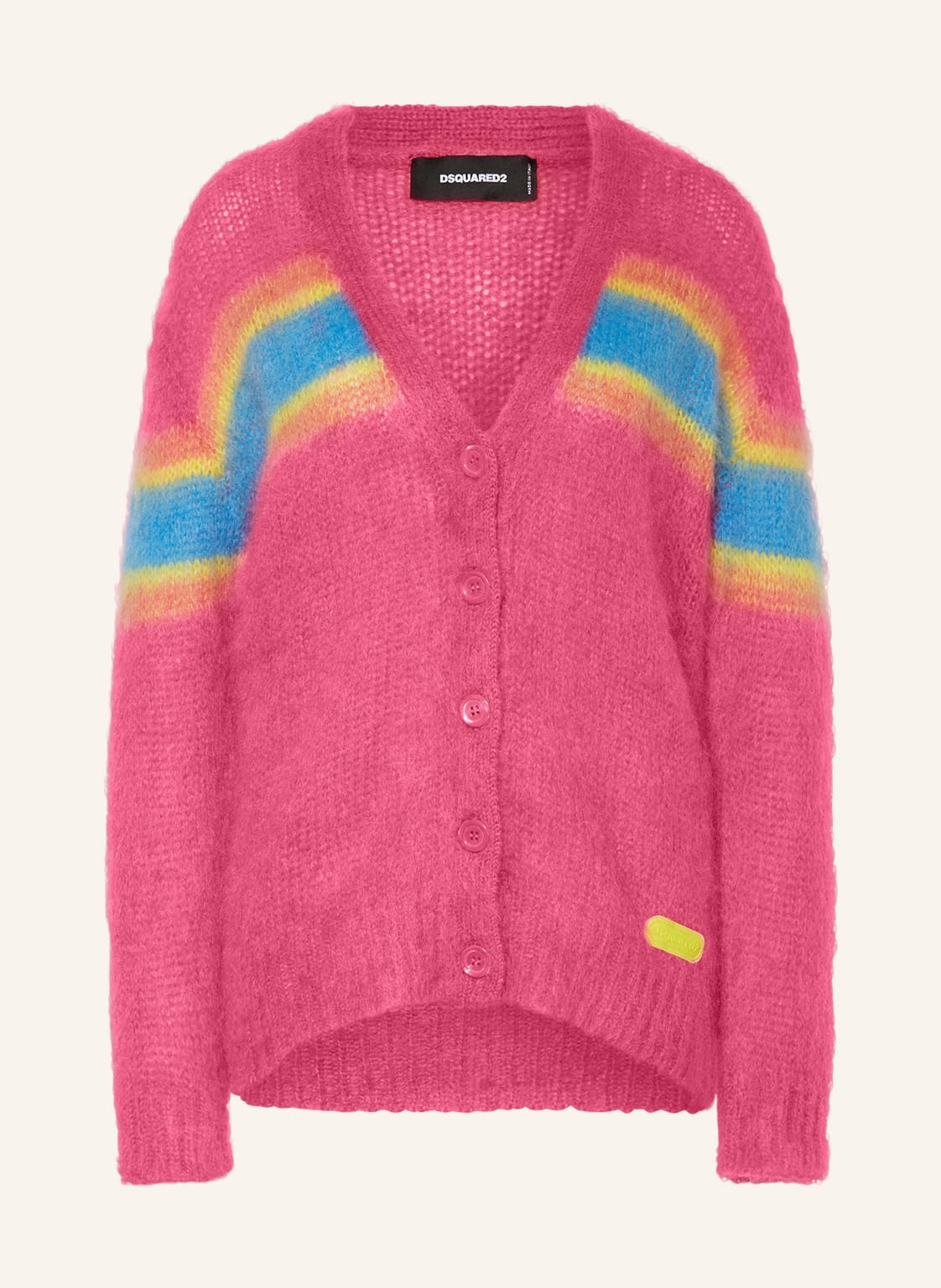 dsquared2 Strickjacke Mit Mohair pink von Dsquared2