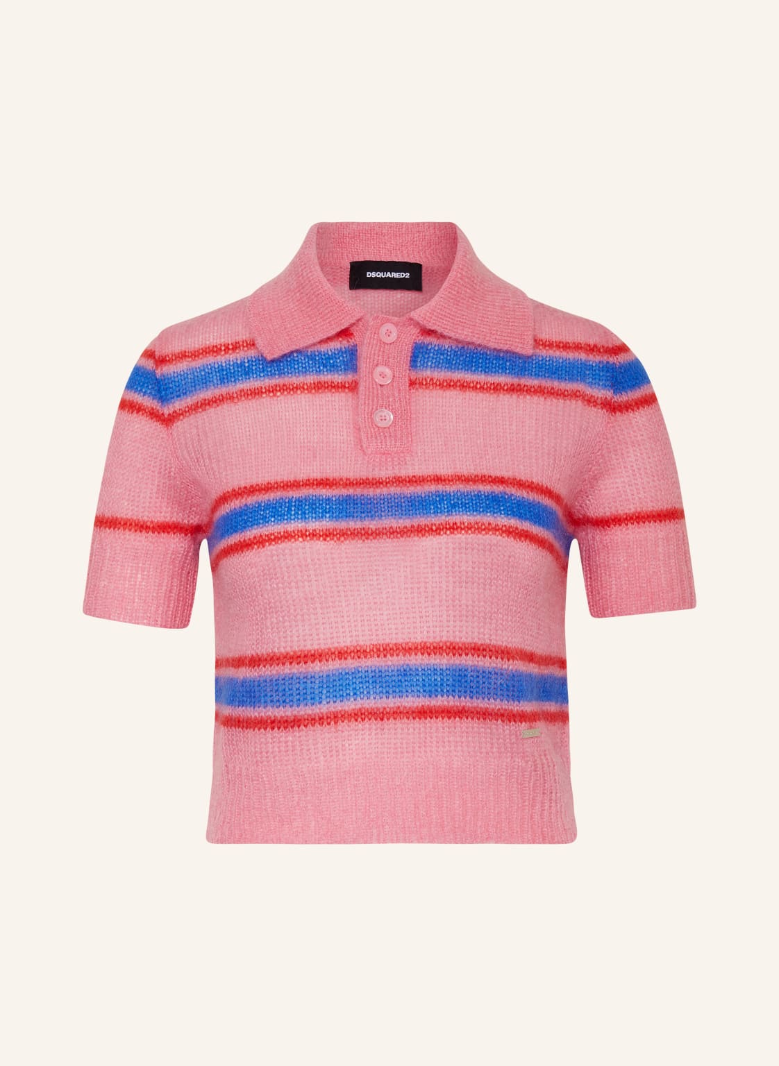 dsquared2 Strickshirt Mit Mohair rosa dsquared2 Strickshirt Mit Mohair rosa von Dsquared2