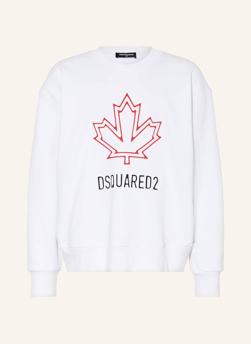 dsquared2 Sweatshirt weiss von Dsquared2