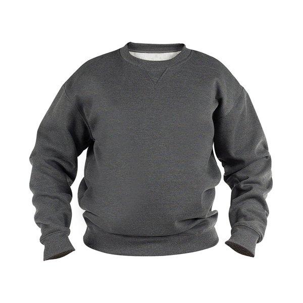 Rockford Kingsize Sweat Crew Neck Jumper Herren Grau 8XL von Duke