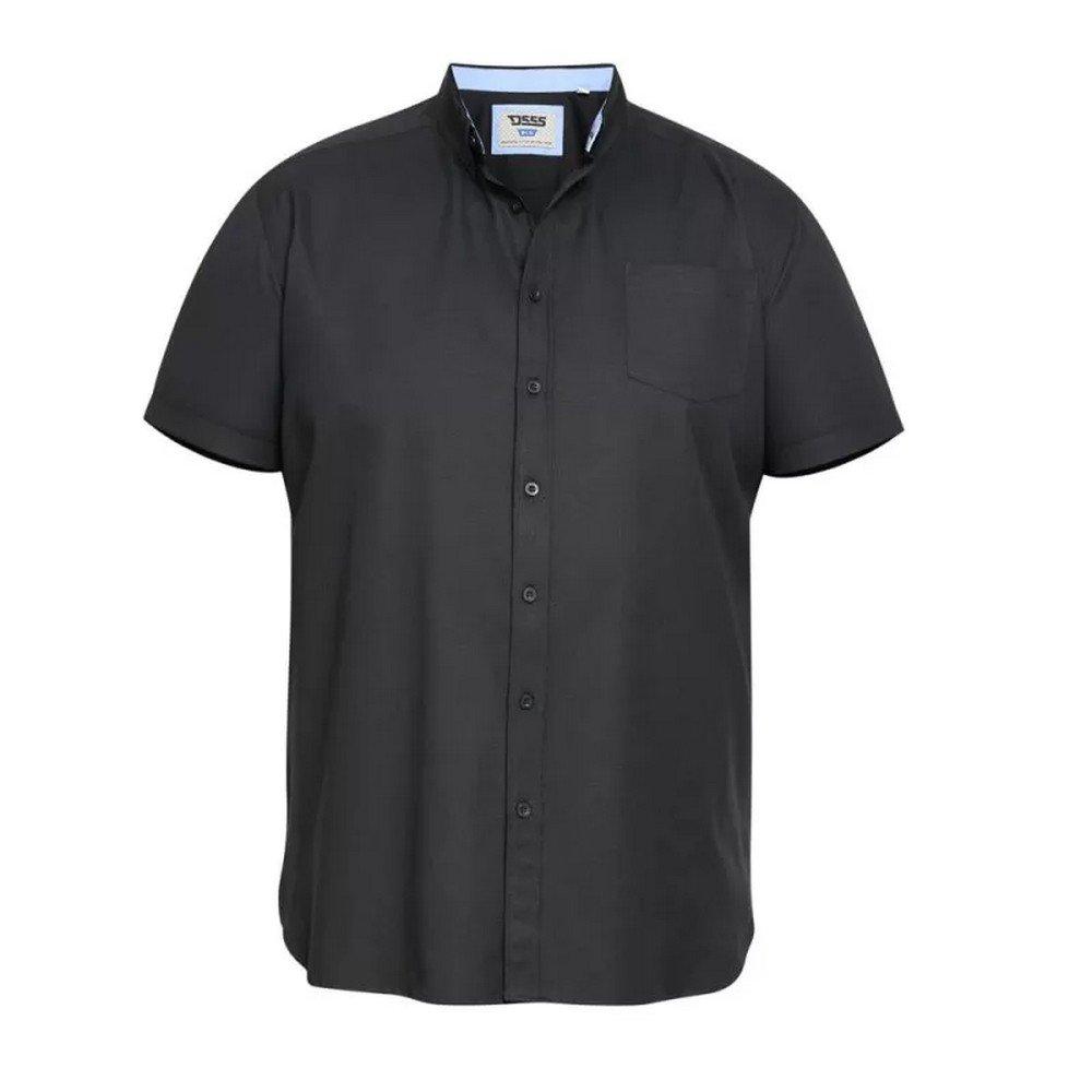 James Hemd Kurzärmlig Herren Schwarz 6XL von Duke