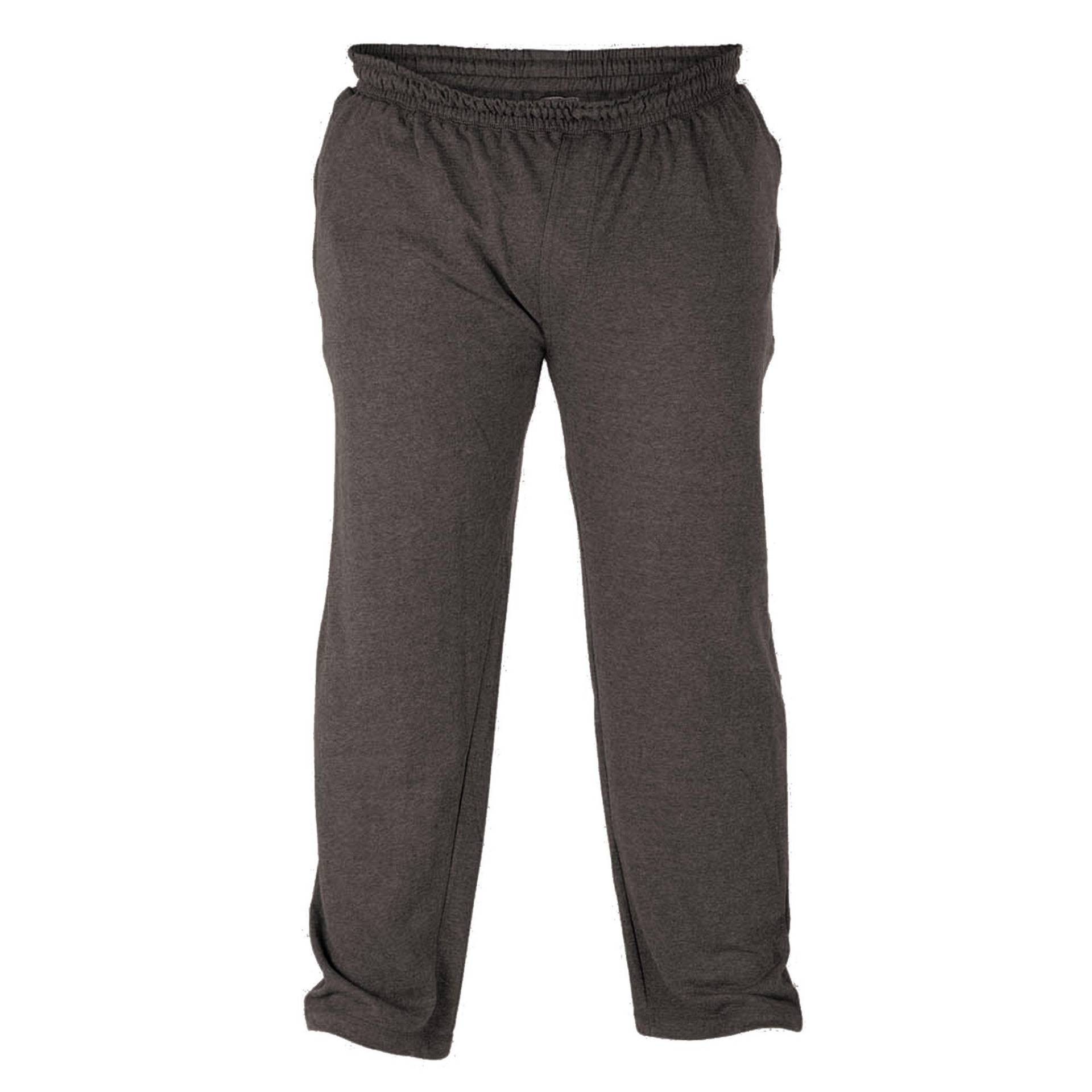 Kingsize Rory Leichte Fleece Jogging Hose Herren Grau XXL von Duke