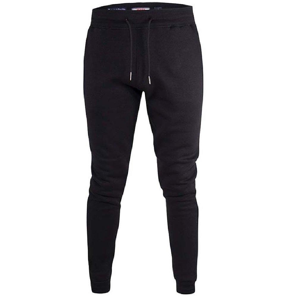 Brandon D555 Jogginghosen Herren Schwarz 5XL von Duke