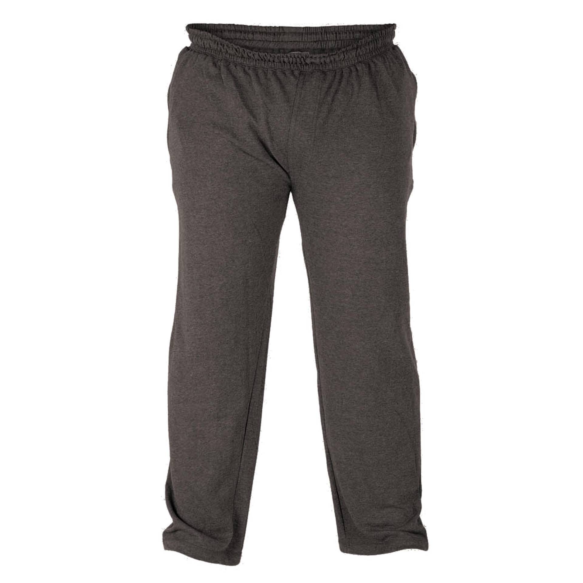 Kingsize Rory Leichte Fleece Jogging Hose Herren Grau 6XL von Duke