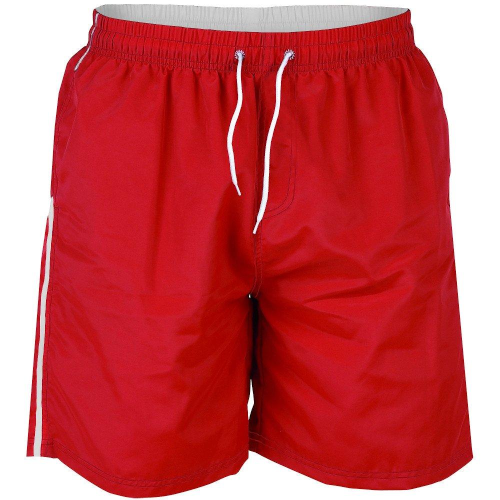 Badeshorts Yarrow Herren Rot Bunt L von Duke