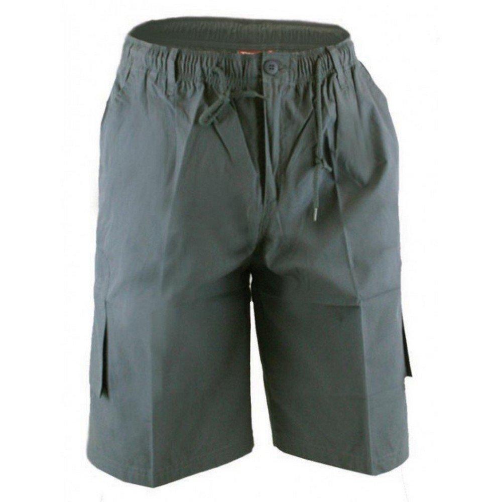 Cargoshorts Nick Mit Elastischem Bund Herren Grau L von Duke