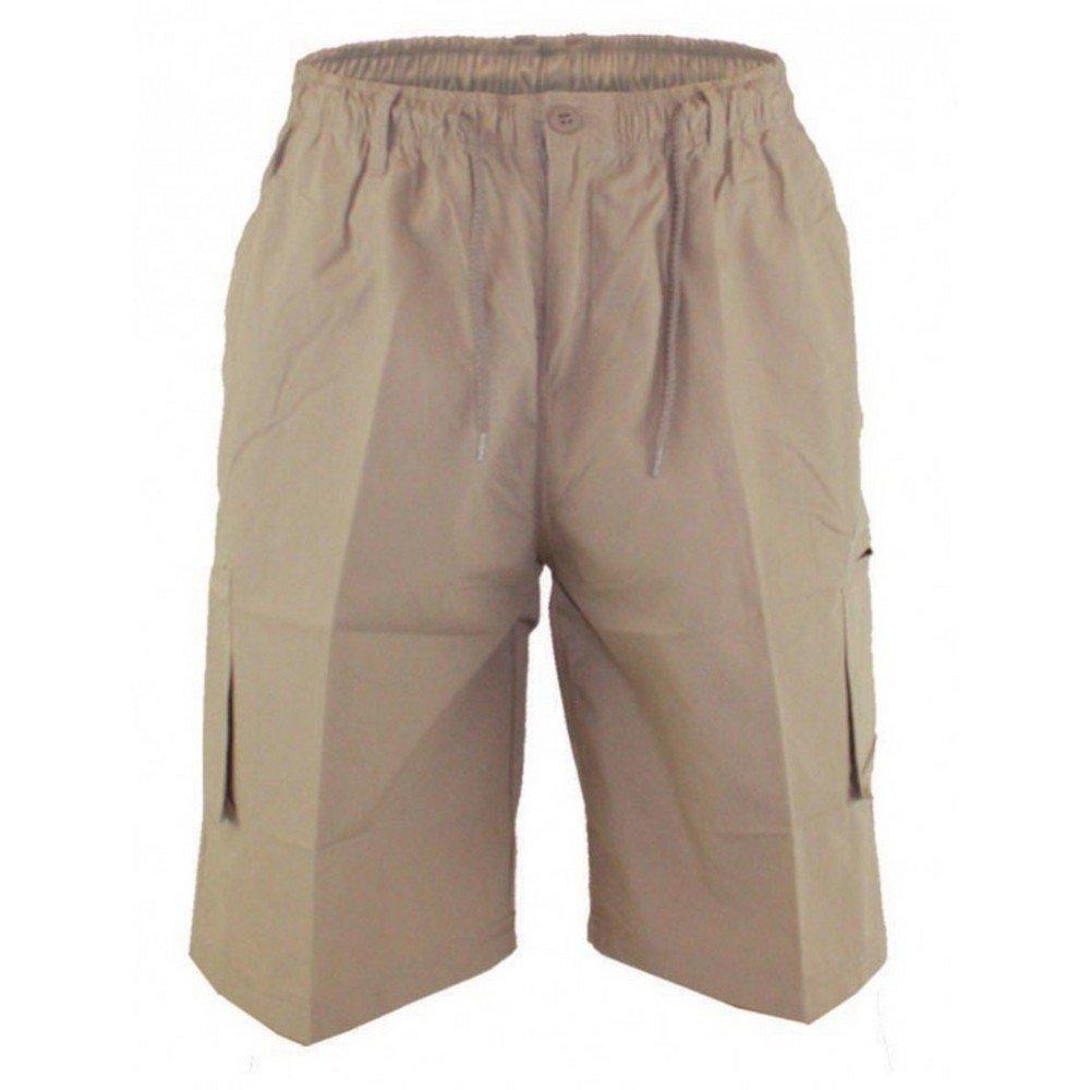 Cargoshorts Nick D555 Mit Elastischem Bund Herren Sand M von Duke