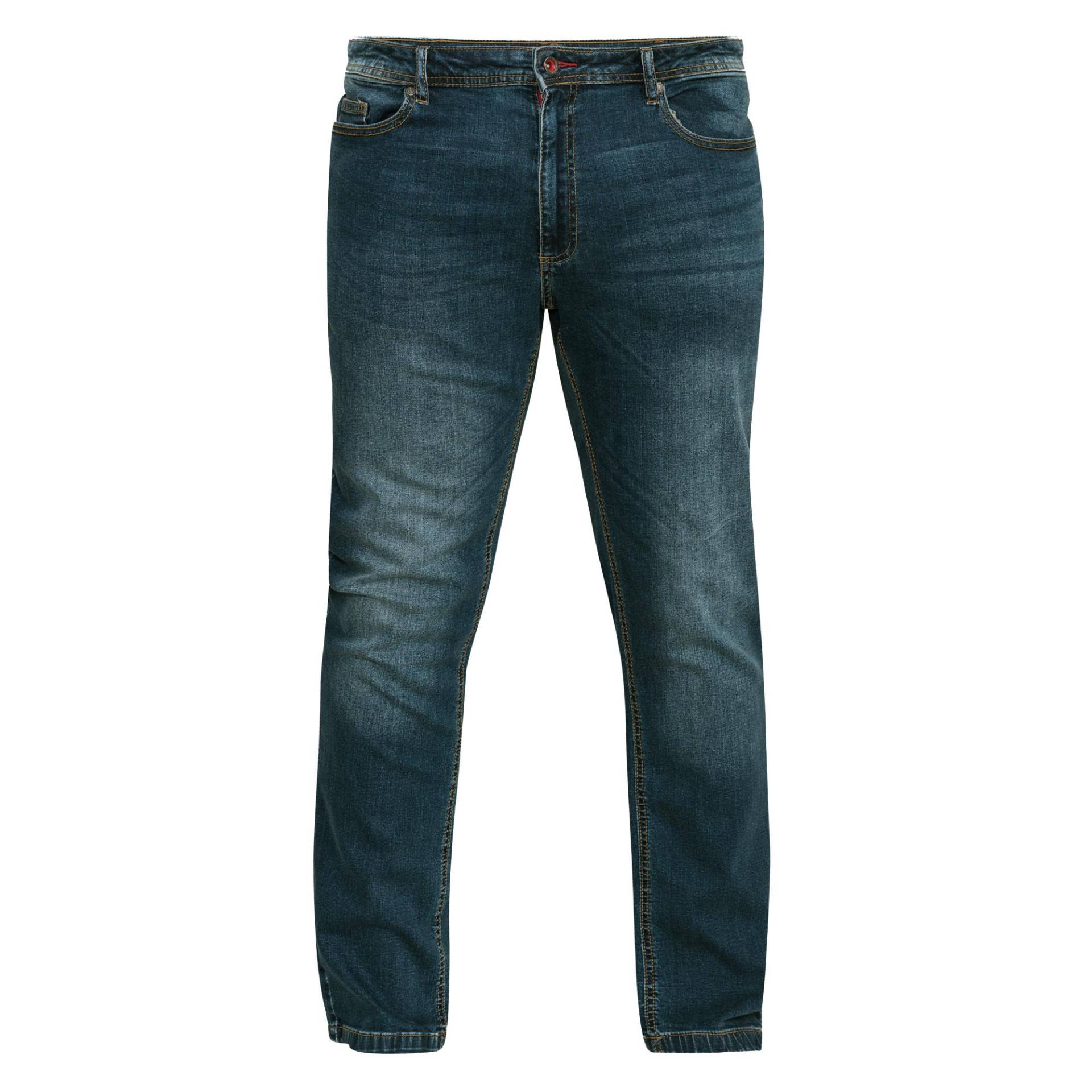 Stretchjeans Ambrose, King Size, Tapered Fit Herren Blau W50 von Duke