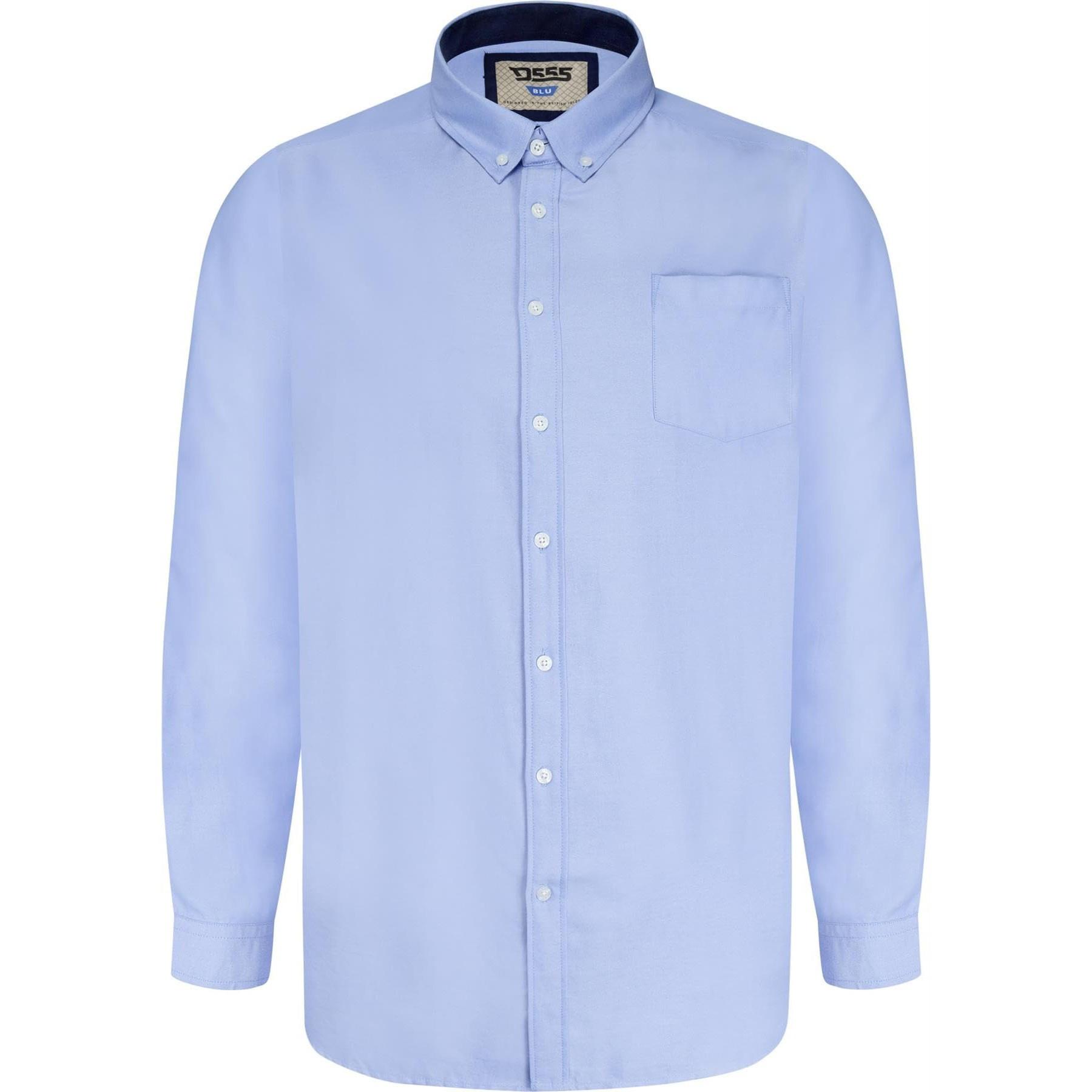 Richard Hemd Langärmlig Herren Himmelblau 7XL von Duke