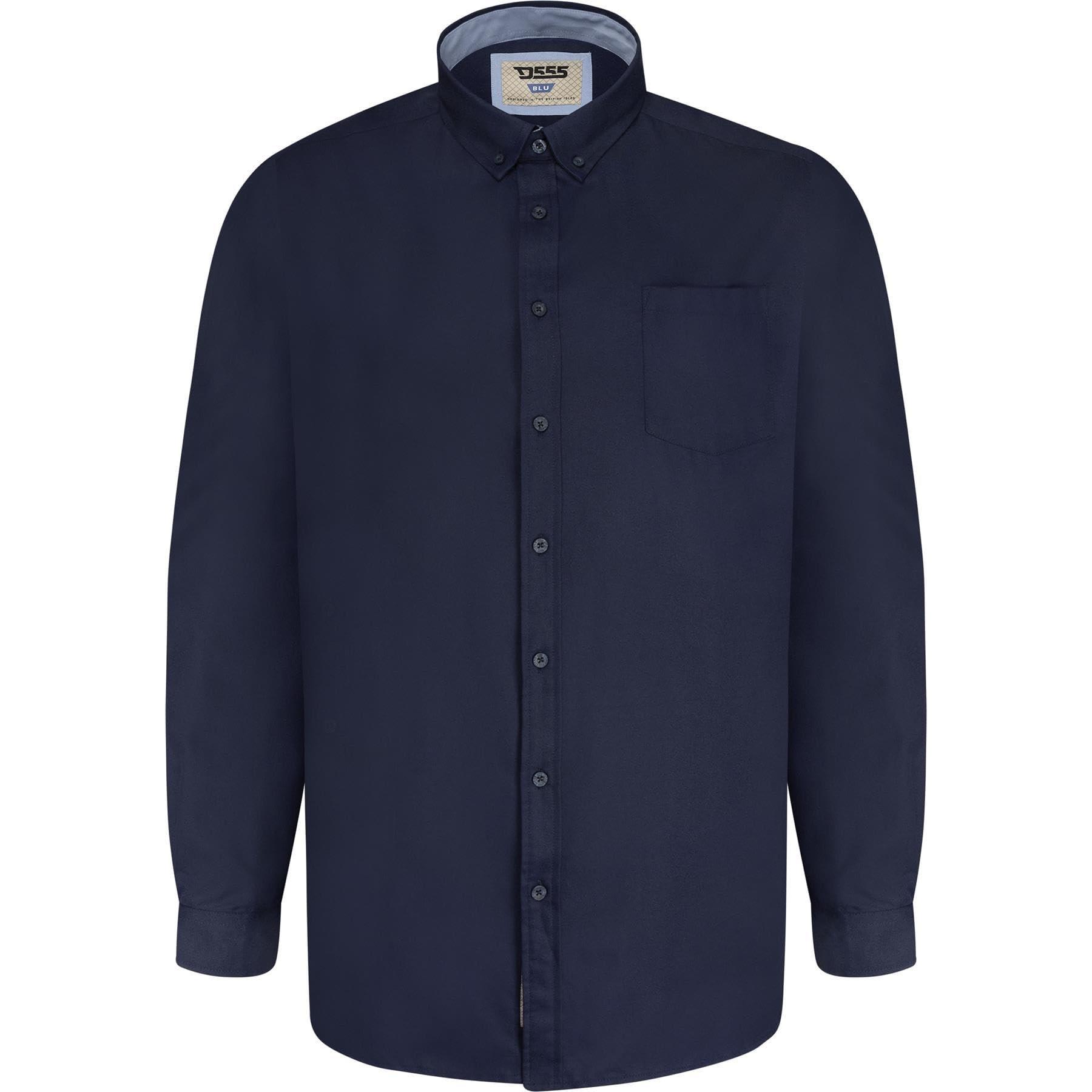 Richard Hemd Langärmlig Herren Marine 6XL von Duke