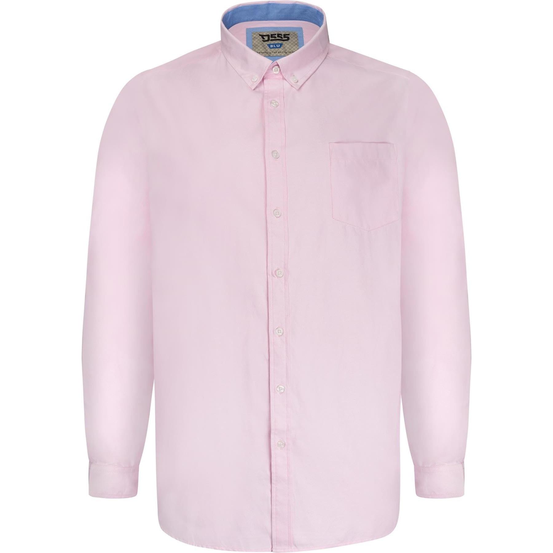 Richard Hemd Langärmlig Herren Pink 8XL von Duke