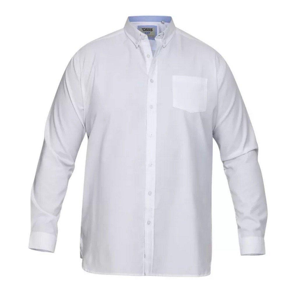 Richard Hemd Langärmlig Herren Weiss 8XL von Duke