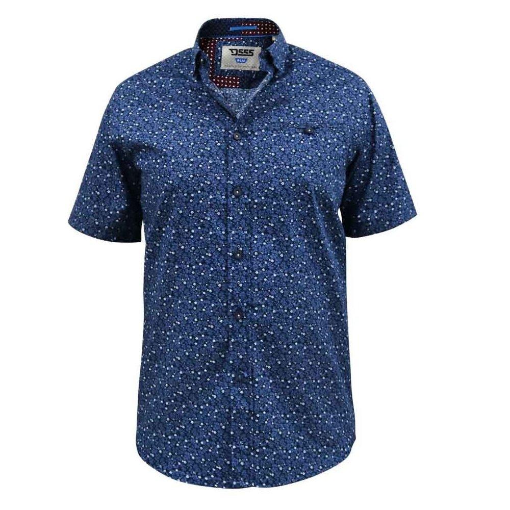 Tristain D555 Floral Hemd Herren Marine M von Duke