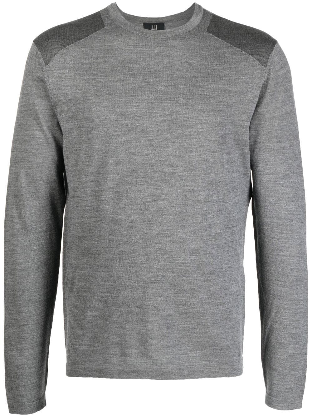 Dunhill fine-knit long-sleeved T-shirt - Grey von Dunhill