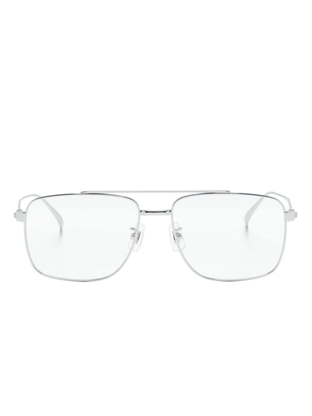 Dunhill pilot-frame glasses - Silver von Dunhill