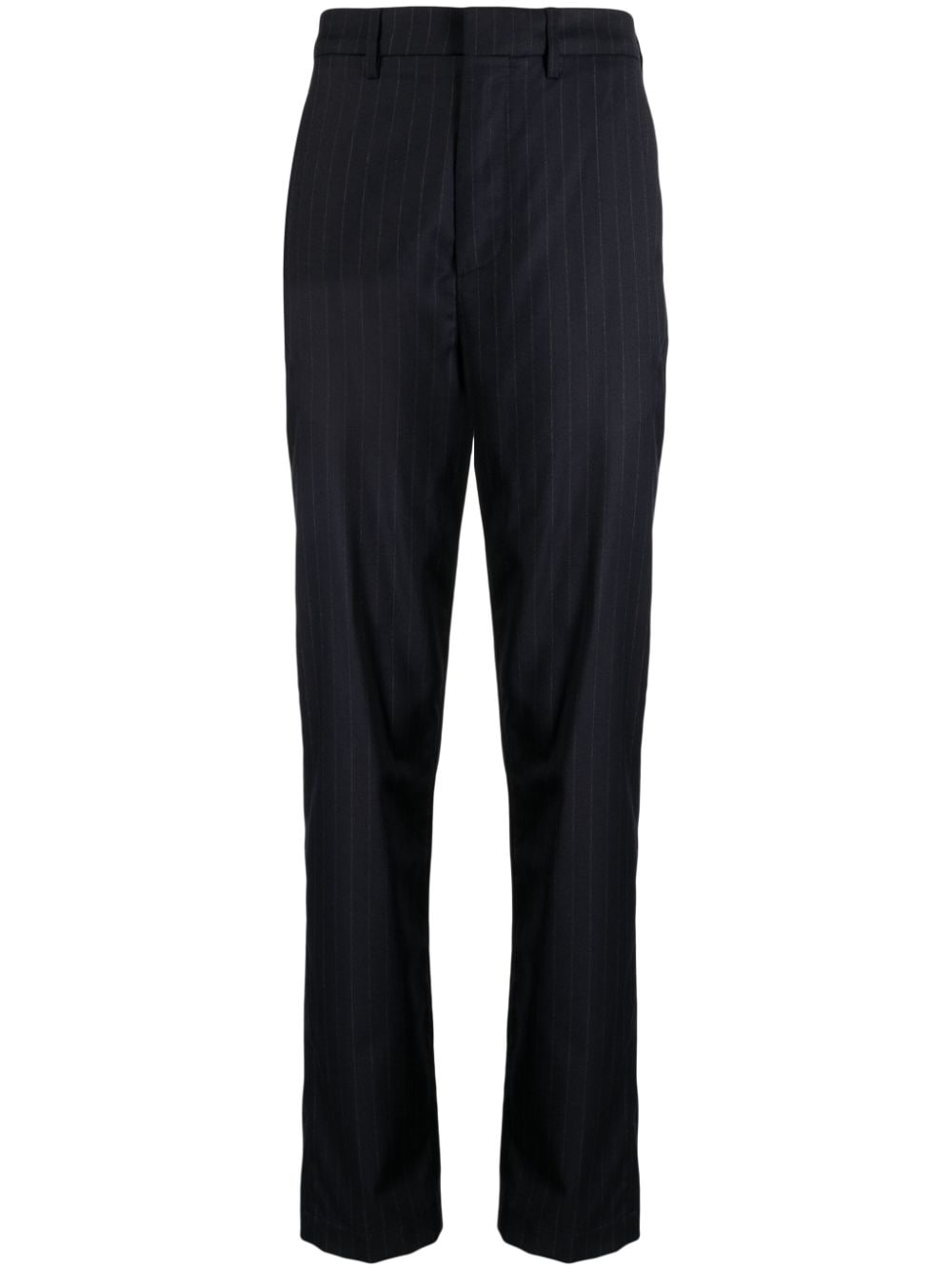 Dunhill pinstripe tapered-leg trousers - Black von Dunhill
