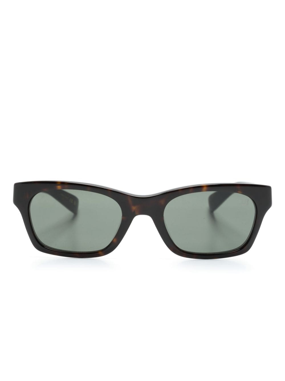 Dunhill rectangle-frame sunglasses - Brown von Dunhill